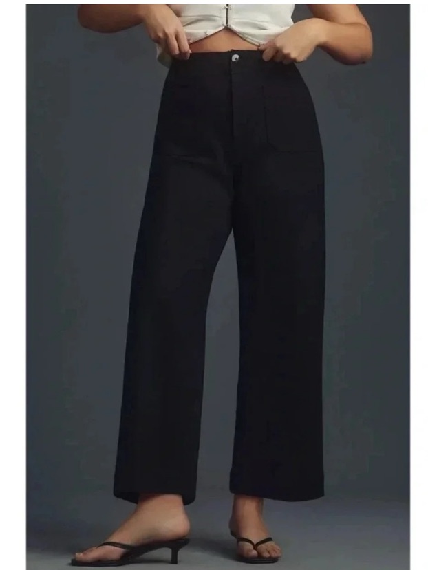 Maeve Colette Wide Leg Pants Womens 32